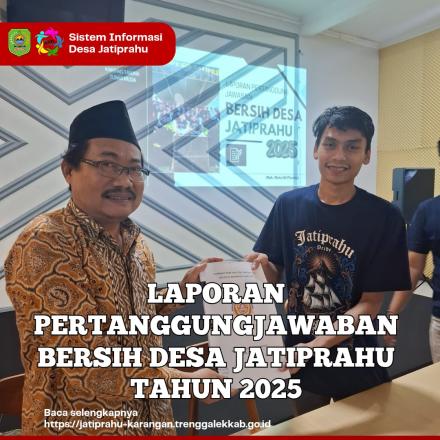 LPJ KEGIATAN BERSIH DESA JATIPRAHU 2025